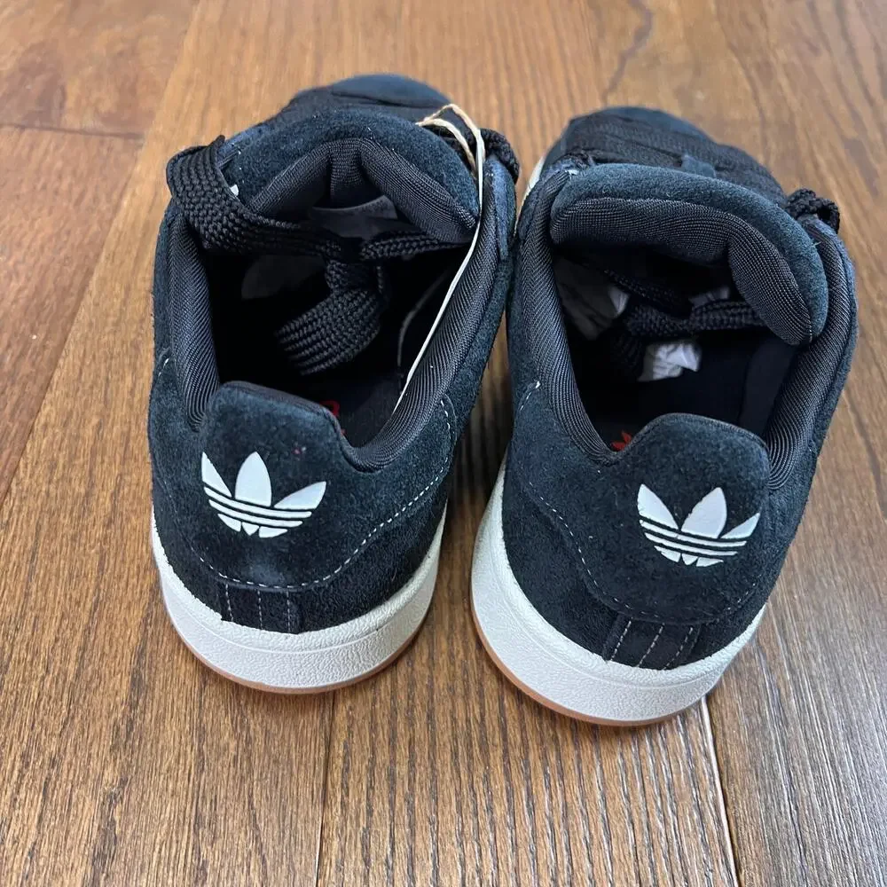Adidas Campus 00s Casual Athletic Shoes / Black Red White Sz 4Y